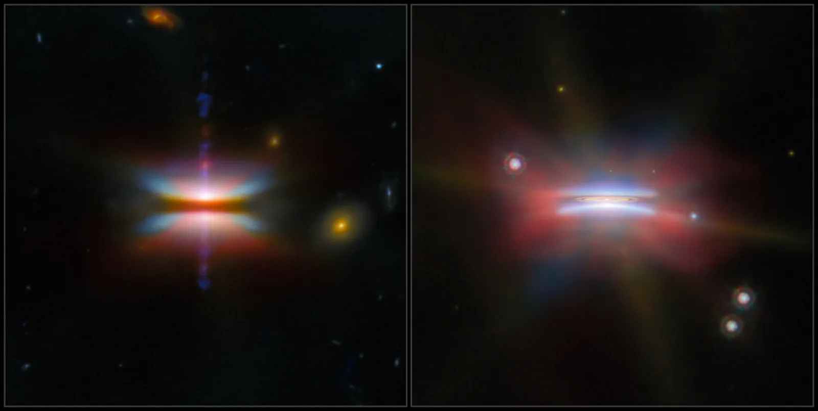 Two Discs on the Edge of Planet Formation