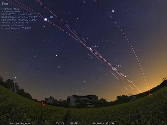 Explore This — Stellarium Web