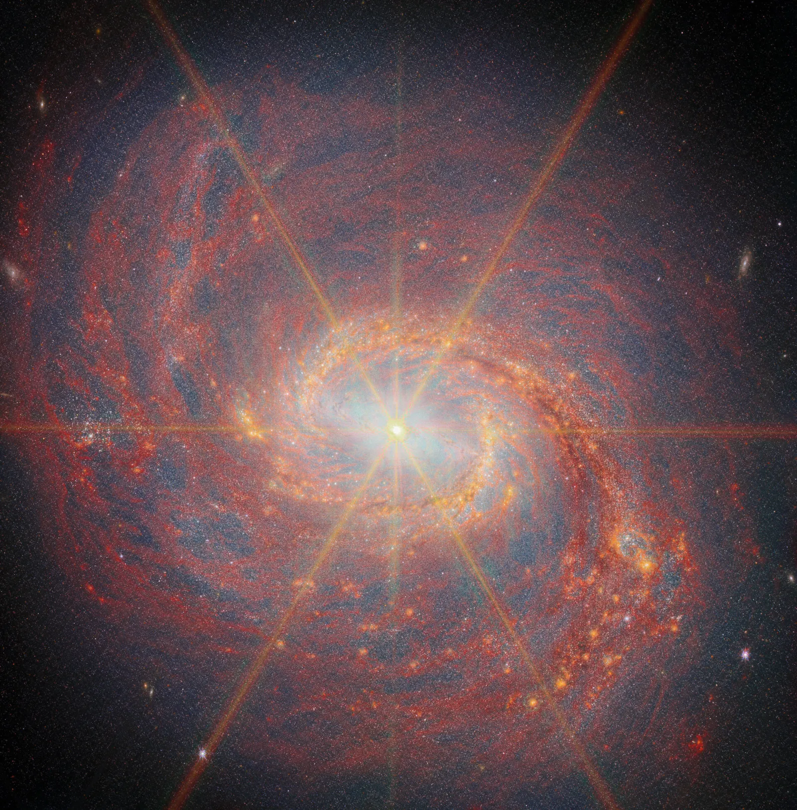 Webb Reveals the Squid Galaxy in a New Light