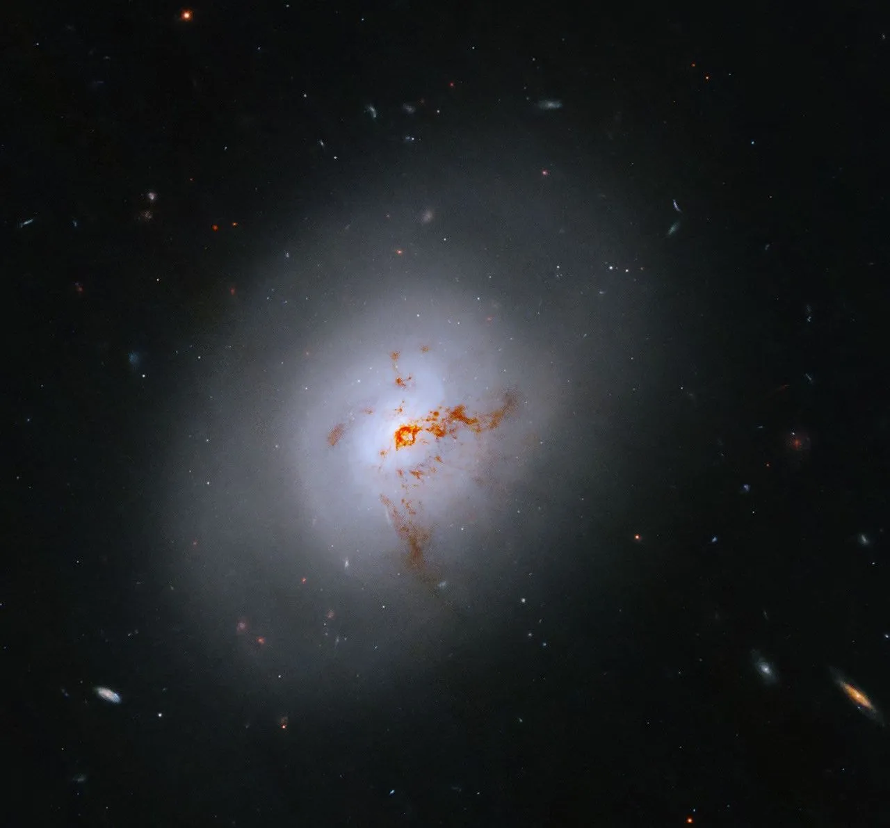 Hubble Captures a Galaxy in Transition