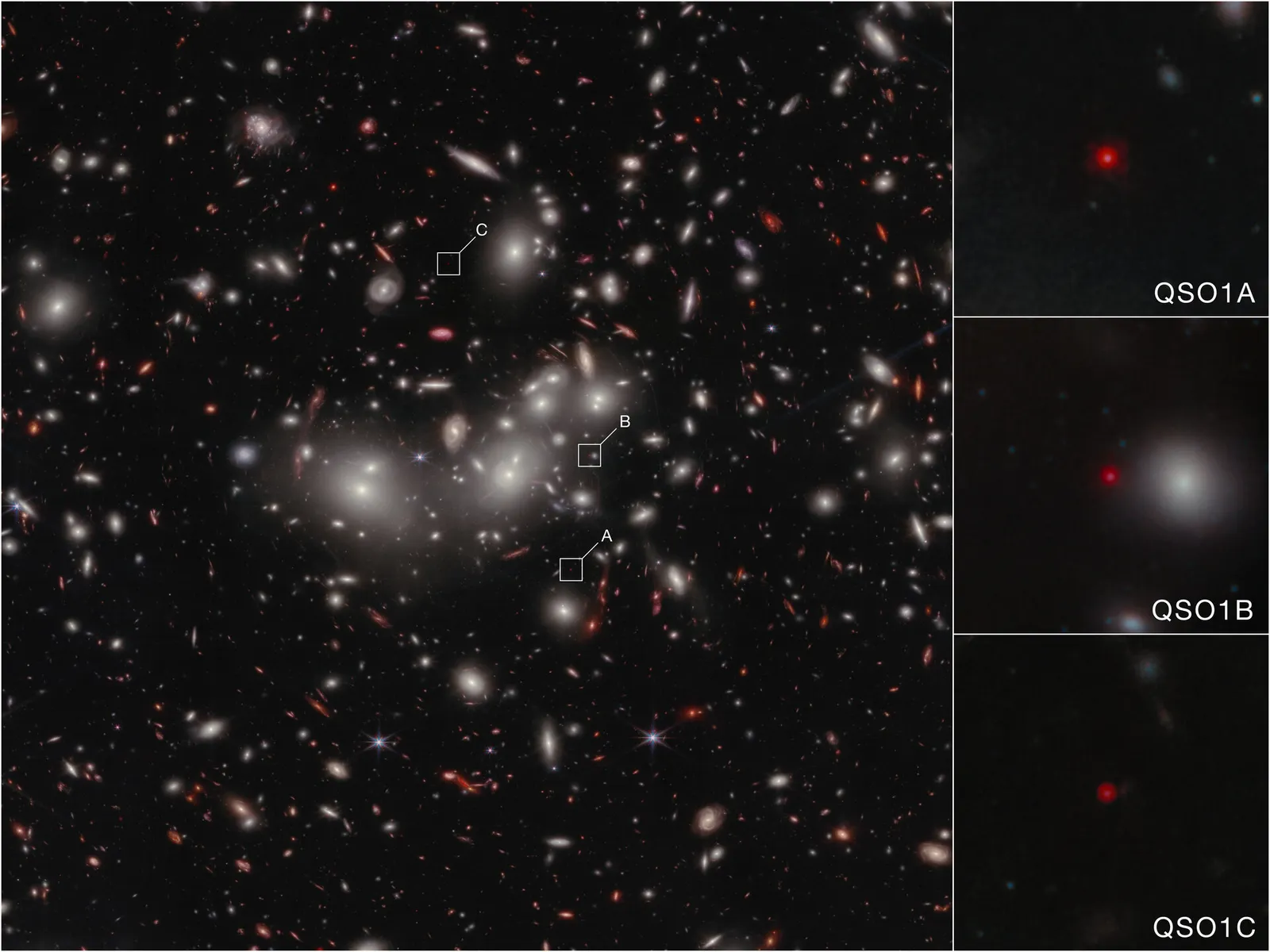 A Black Hole That Appeared Before Its Galaxy