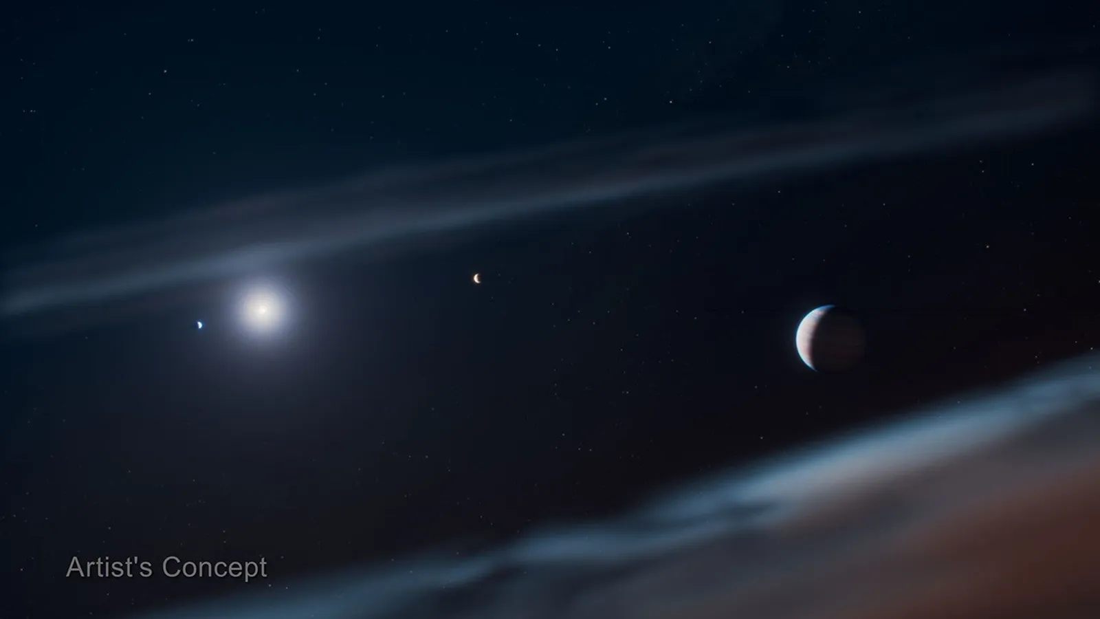 Beta Pictoris third planet found by its spectrum