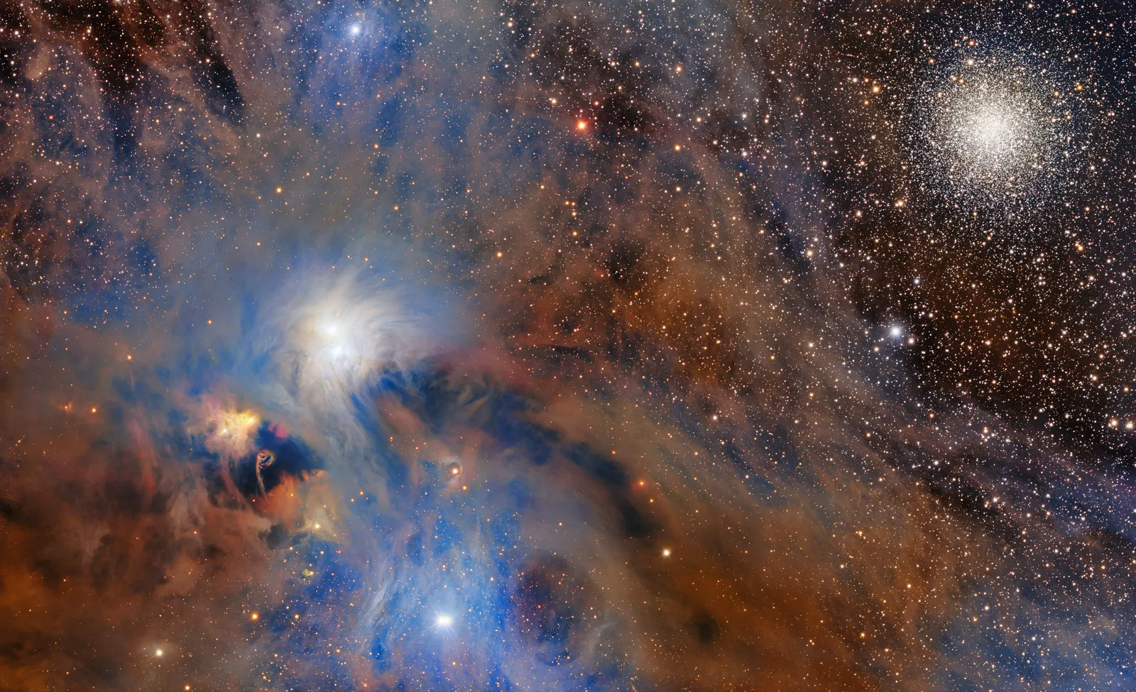 DECam captures stars and nebulae of "The Starry Night"