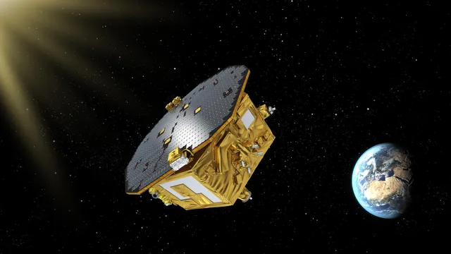 Two Spheres in Orbit Will Hunt Microhertz Gravitational Waves