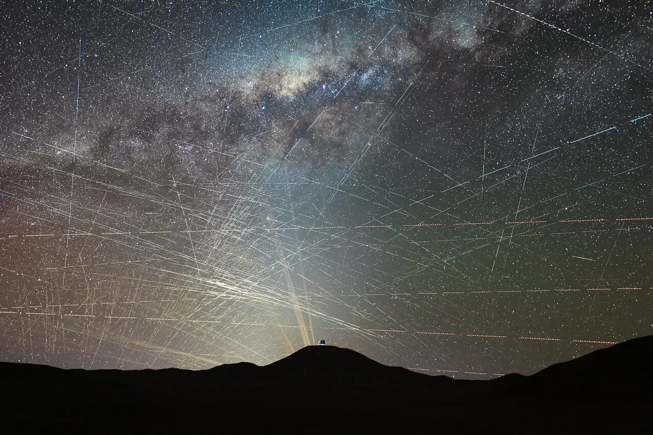 ESO calculates how many satellites the night sky can bear