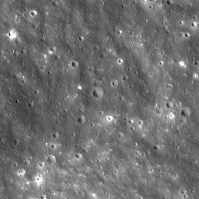 LRO Images the Crater Left by Falcon 9 on the Moon