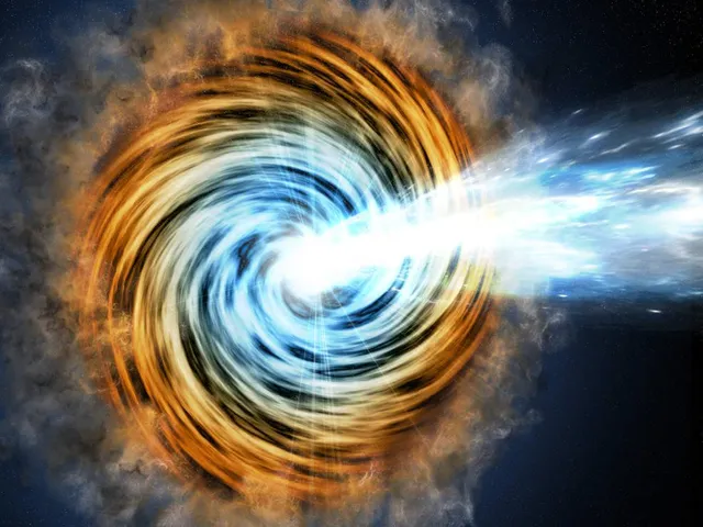 Blazar jet's polarization angle rotated 136° in 80 minutes